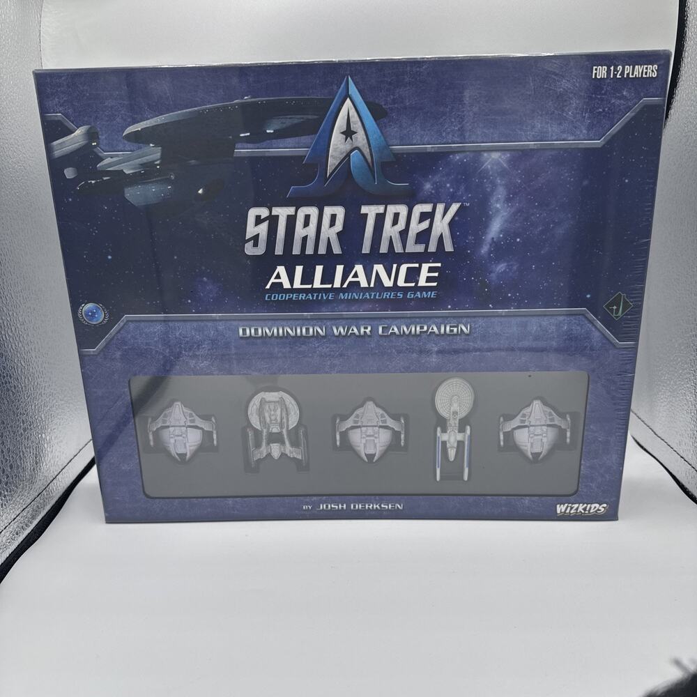 Star Trek Alliance Dominion War Campaign New Sealed Star Trek Attack Wing Part 1
